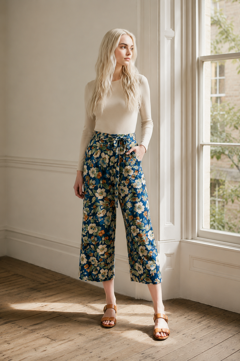Fern 74 crop trouser chapter cover frame