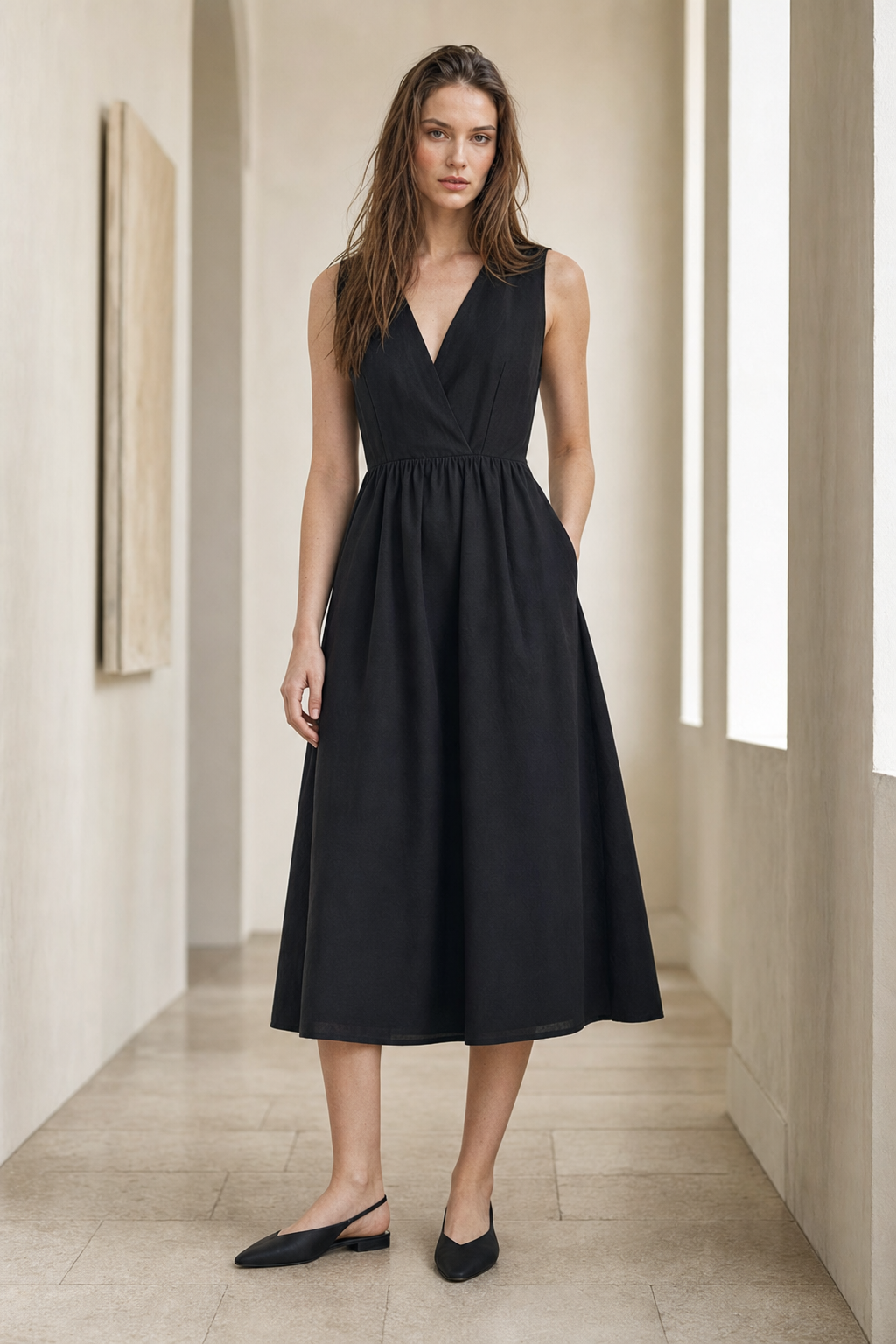 Chapter 41 midi dress product hero