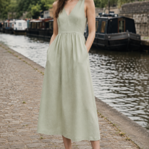 Fernleigh Linen Midi Dress product hero