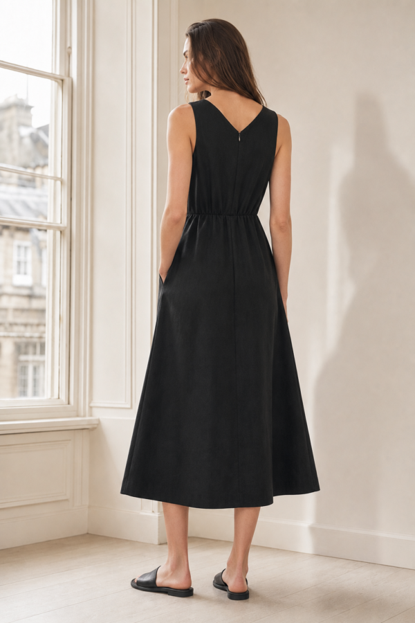 Chapter 11 midi dress back or construction