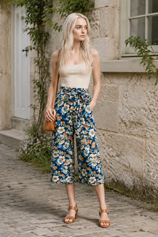 Fern 14 crop trouser product hero