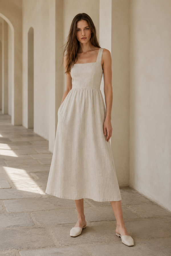 Fern 16 midi dress product hero