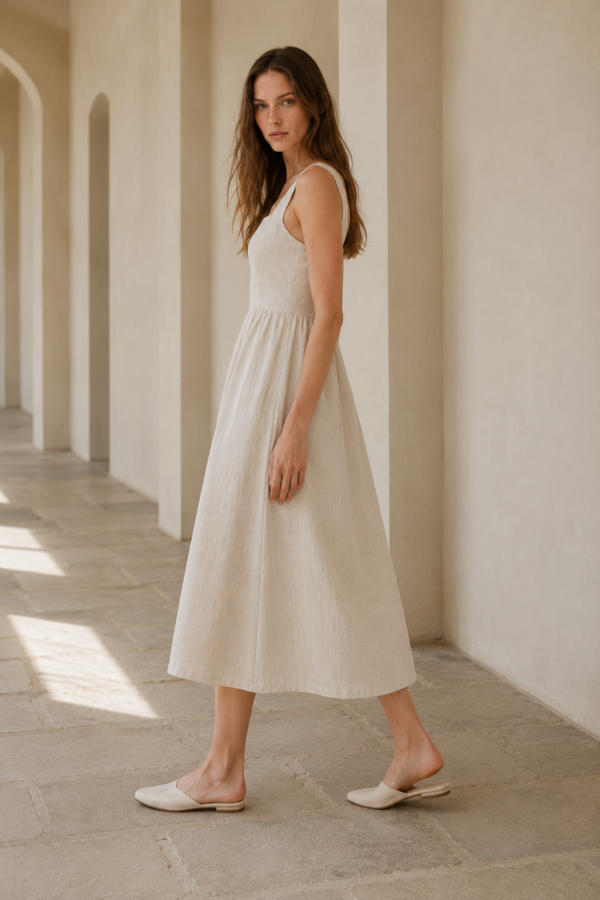 Fern 16 midi dress alternate angle