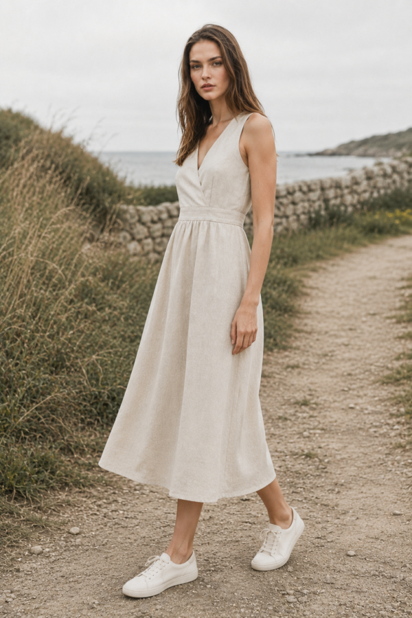 Chapter 21 midi dress alternate angle