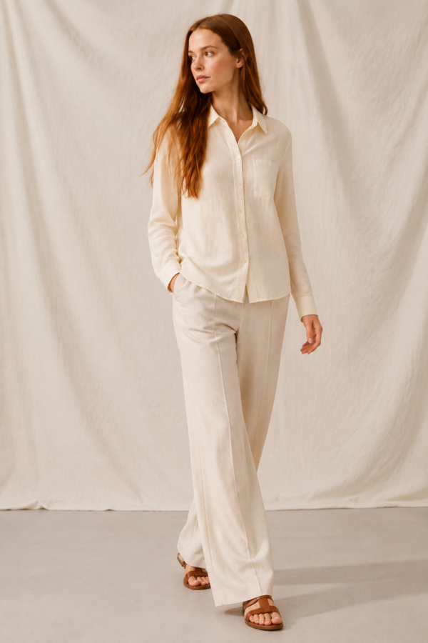 Meadow 23 cotton shirt alternate angle