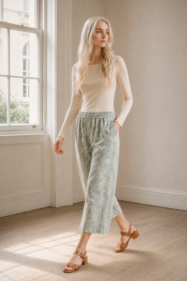 Fern 24 crop trouser alternate angle