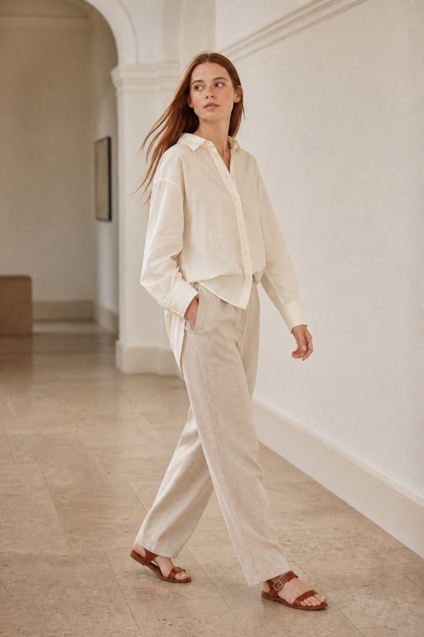 Meadow 33 cotton shirt alternate angle