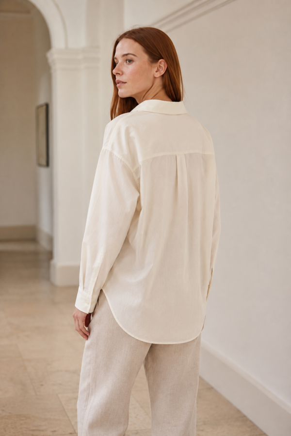 Meadow 33 cotton shirt back or construction