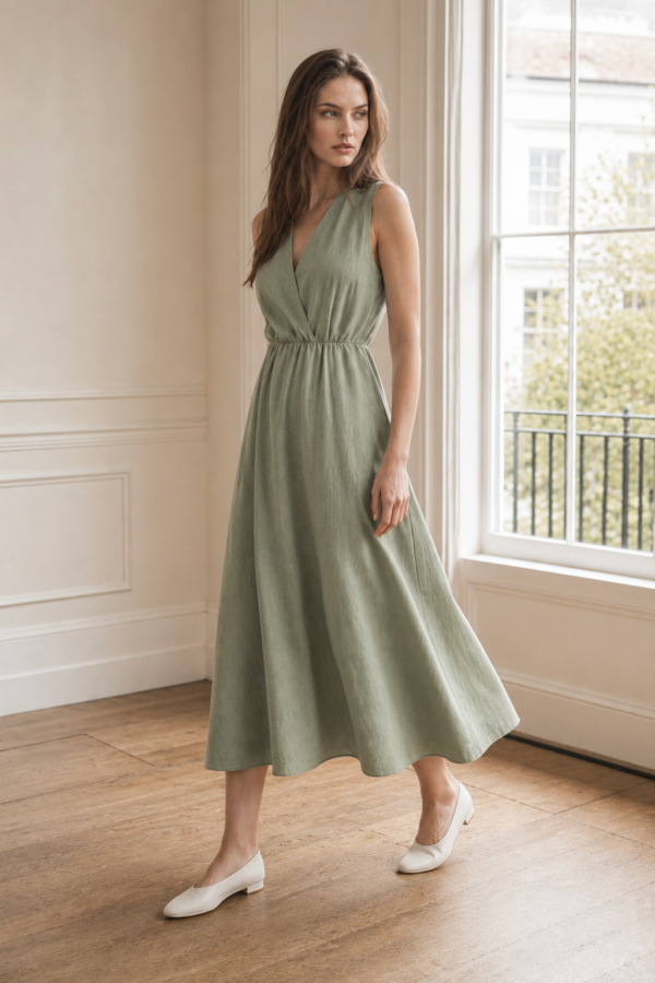 Fern 36 midi dress alternate angle