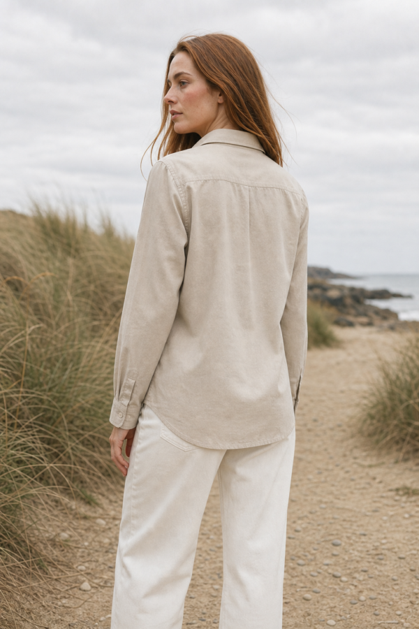 Stone 38 cotton shirt back or construction