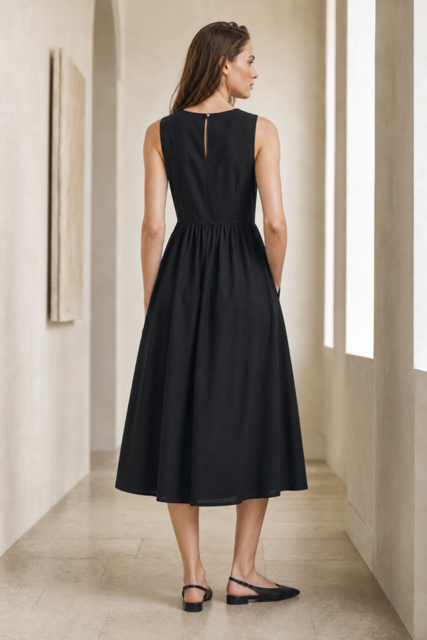 Chapter 41 midi dress back or construction