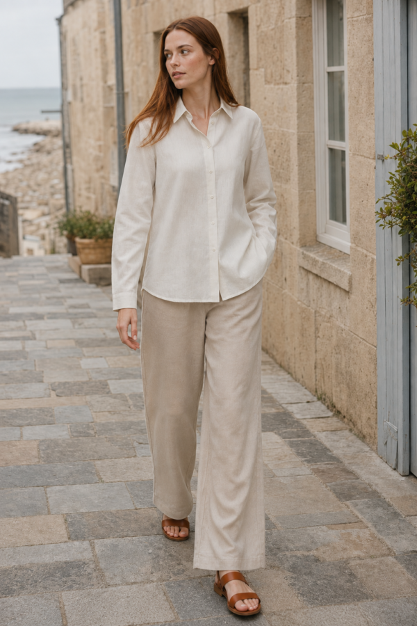 Meadow 43 cotton shirt alternate angle