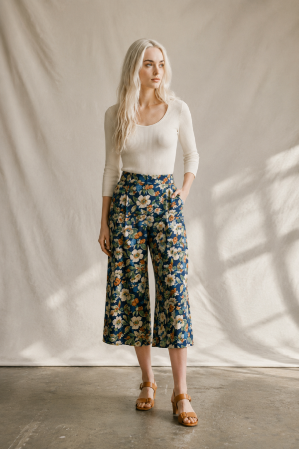 Fern 44 crop trouser product hero