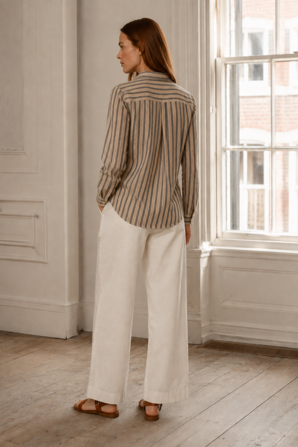 Meadow 53 cotton shirt back or construction