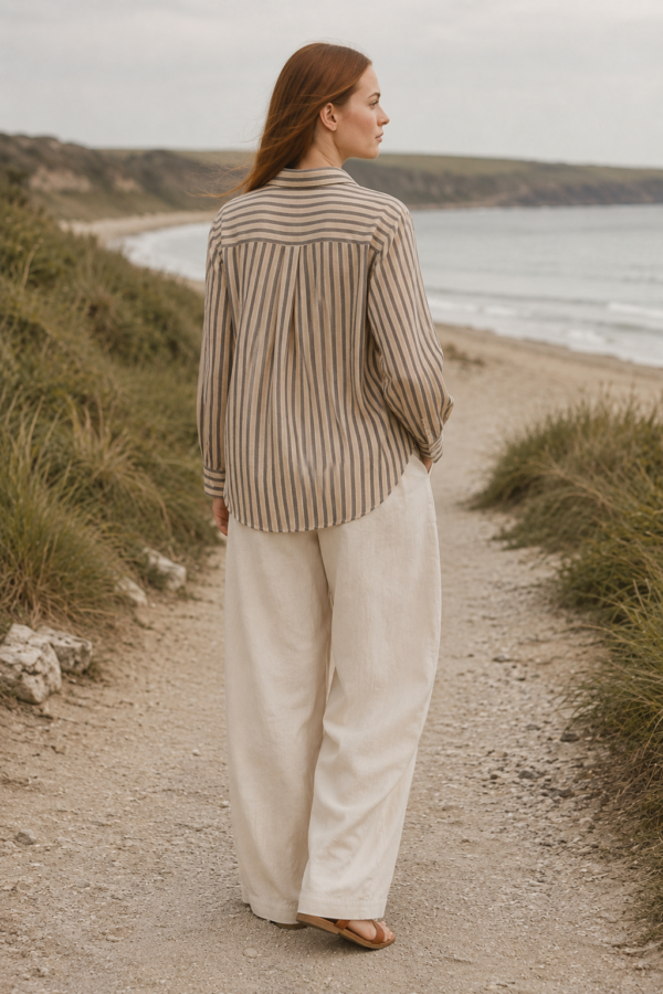 Meadow 63 cotton shirt back or construction