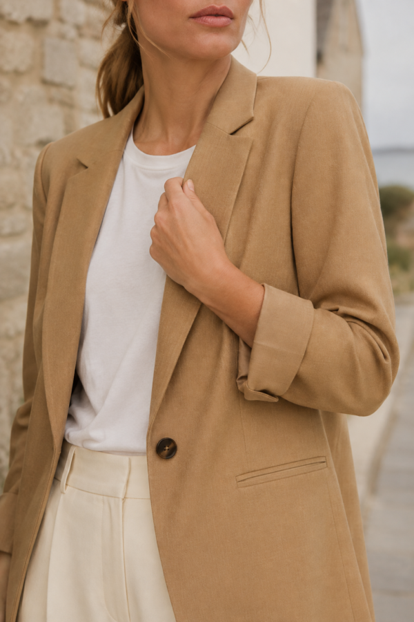 Harbour 72 light jacket fabric detail