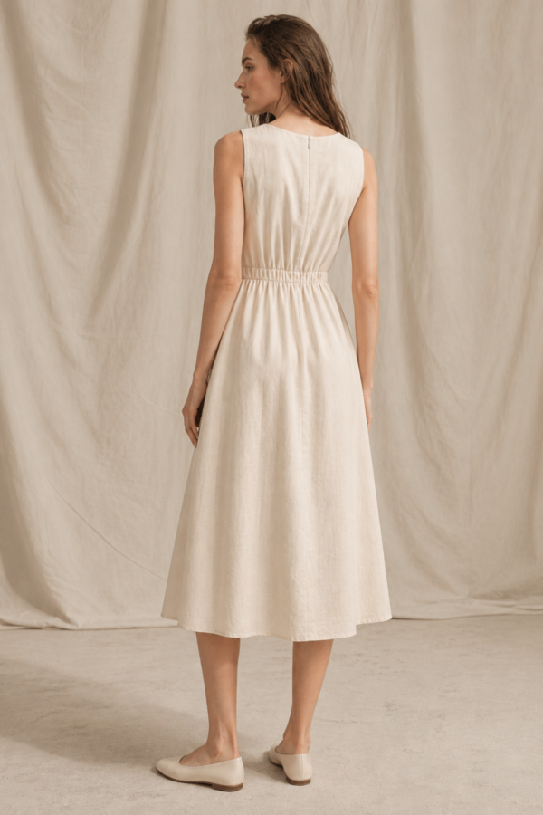 Chapter 81 midi dress back or construction
