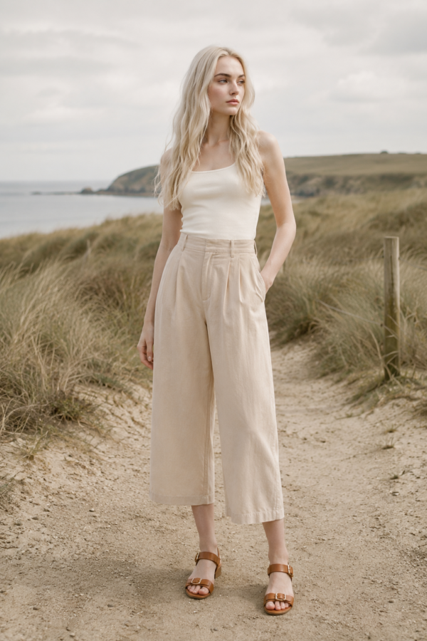 Fern 84 crop trouser product hero